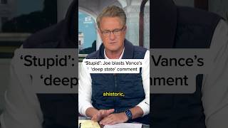‘Stupid’: Joe blasts Vance’s ‘deep state’ comment