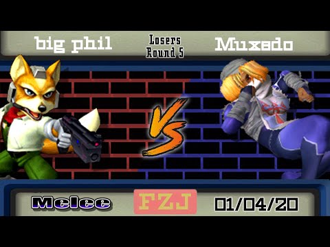 big phil (Fox) vs. Muxedo (Sheik) - Losers Rd 5 - Flat Zone January 2020