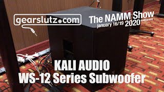 Video thumbnail for Kali Audio WS-12 Series Subwoofer - Gearslutz @ NAMM 2020 by Gearspace Forum