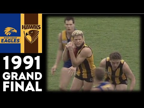 1991 AFL Grand Final - West Coast Vs Hawthorn (Extended Highlights)