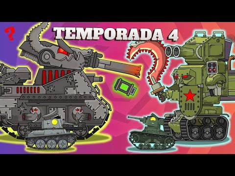 ALL EPISODES ABOUT Bunker + Leviathan - Cartoons about Tanks