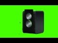 Vintage Photocamera In Green Screen