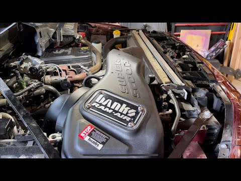 BANKS RAM AIR INTAKE INSTALL ON MY 2021 RAM 2500