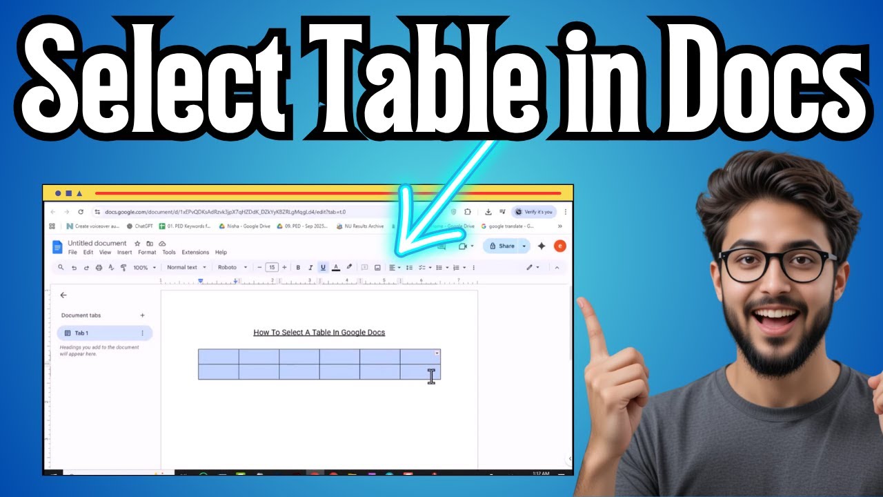 How To Select A Table In Google Docs | Quick & Easy (2025)