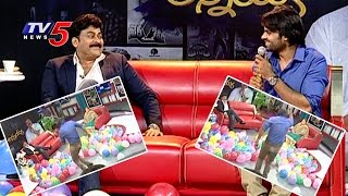 Sai Dharam Tej Dance & Fun At Chiranjeevi Interview | Chiranjeevi Birthday Special | TV5 News
