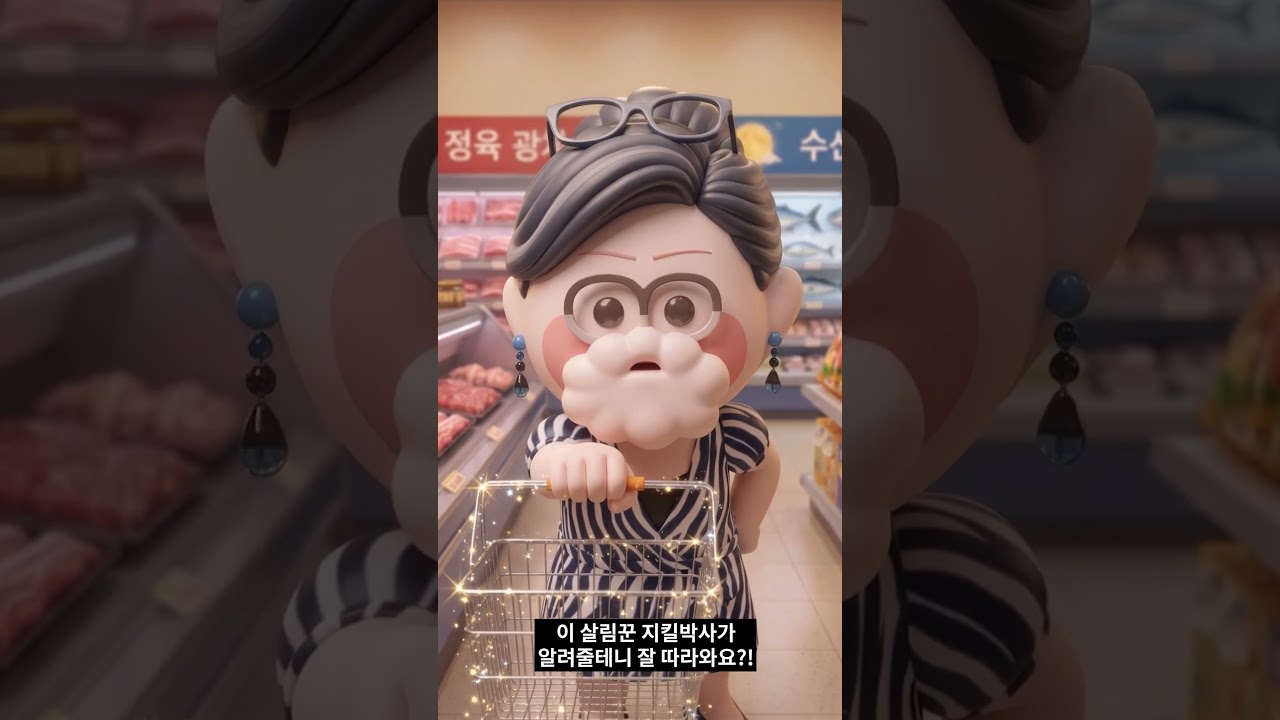 식중독 예방을 위한 추석 장보기 교양강좌 숏폼 썸네일