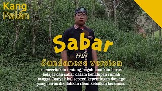 Download lagu SABAR VERSI SUNDA - VALENTINO DIMIETRI (Offical ) || Duh enéng akang ménta hampura 🙏 mp3