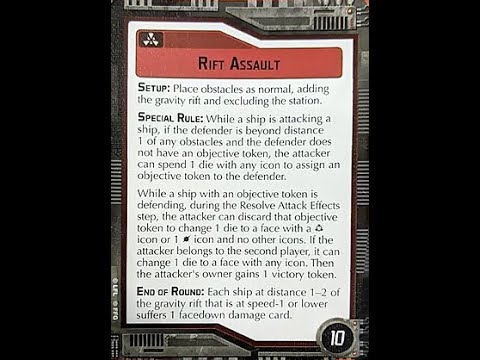 How-to play Objective "Rift Assault" - Star Wars Armada Explained (SWAE)
