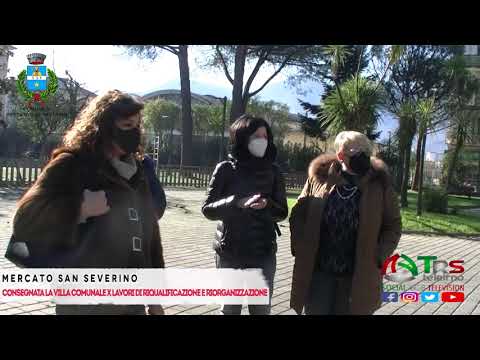 MERCATO SAN SEVERINO :PARTONO I LAVORI  DI RIQUALIFICAZIONE E RIORGANIZZAZIONE DEGLI SPAZI ALL'APERT