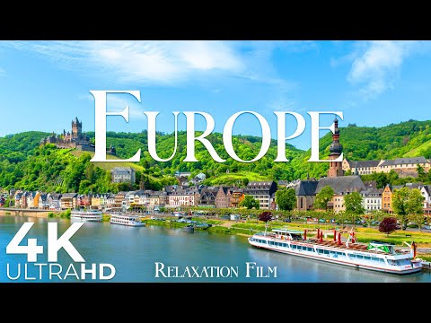 Europe 4K • Relaxation Film with Meditation Relaxing Music • Video Ultra HD