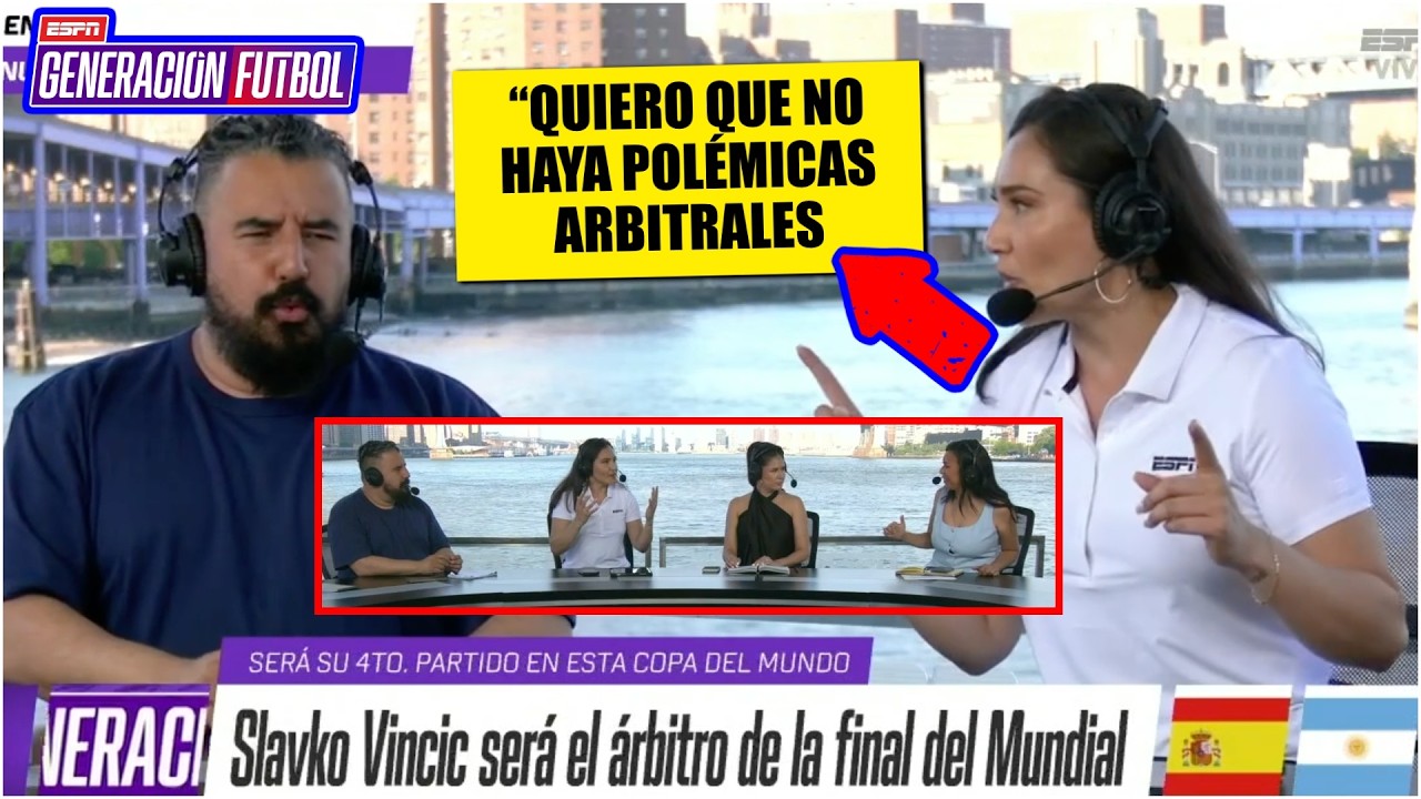 Álvaro ENCENDIÓ LA POLÉMICA por cómo se manejaría el arbitraje de ESPAÑA vs ARGENTINA | Generación F