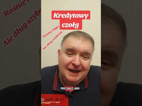 Kredytowy czołg. PKB rośnie, ale zadłużenie rośnie szybciej...  #gospodarka #dług #PKB #czołg