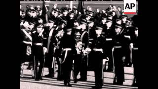 Emperor of Ethiopia at Sandhurst - 1954