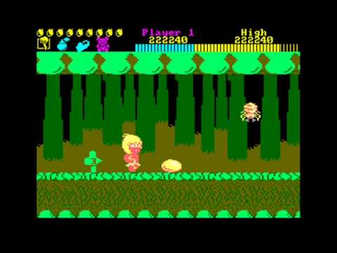 [AMSTRAD CPC] Wonder Boy - Longplay & Review