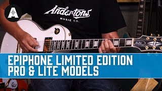 Video thumbnail for Epiphone Limited Edition Guitars - Classics with a Twist! by Andertons Music Co