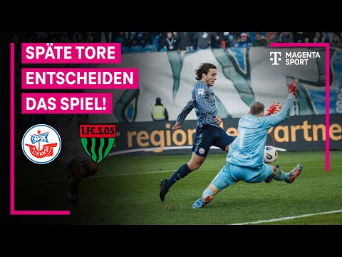 F.C. Hansa Rostock - 1. FC Schweinfurt 05, Highlights mit Live-Kommentar | 3. Liga | MAGENTA SPORT