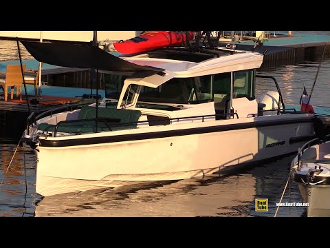 2022 Axopar 37 XC Cross Cabin - Walkaround Tour - 2021 Cannes Yachting Festival
