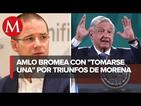 Pediré permiso a Ricardo Anaya para tomarme una caguama: AMLO