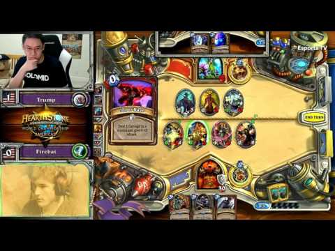 Firebat vs Trump | Hearthstone World Championship NA 2015 LB Round 4