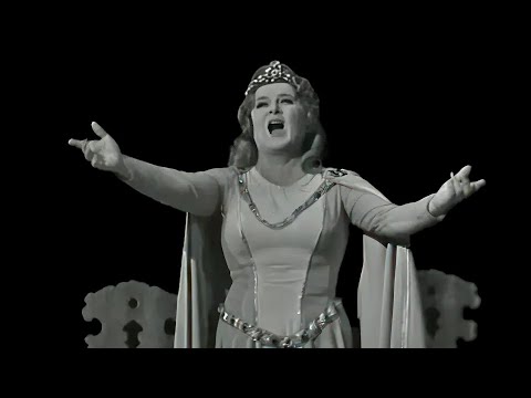 Birgit Nilsson - Dich, teure Halle [Tannhäuser] - LIVE in Stockholm, 1967