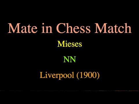 Mieses vs NN - Liverpool (1900)