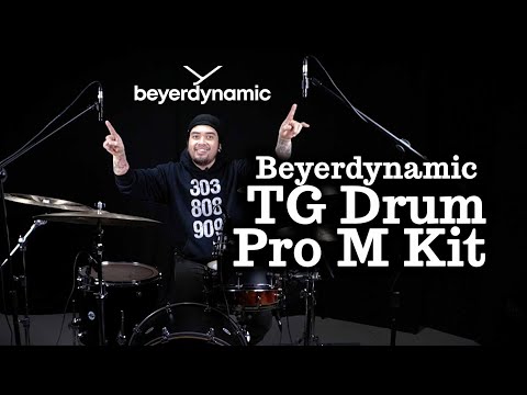 Beyerdynamic TG Drumset Pro M With Jimmy Jamz: A New 7 Piece Drumset Microphone Challenger!