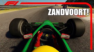 ROBERTO MORENO DOMINA ZANDVOORT COM A LENDÁRIA JORDAN DE 1991!