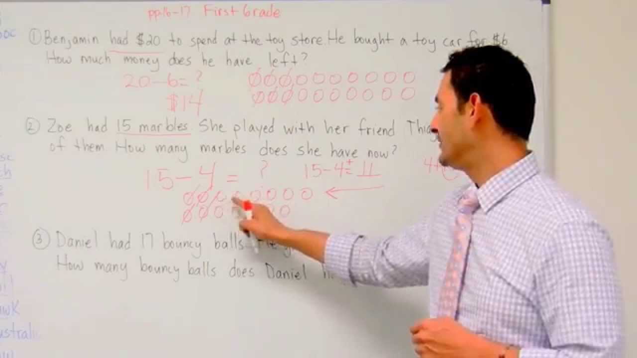 Grade 1 Operations and Algebraic Thinking 1.OA.2 Hybrid Math Workbook