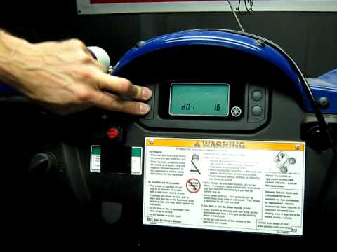 Diagnostic Mode, Yamaha Rhino 700