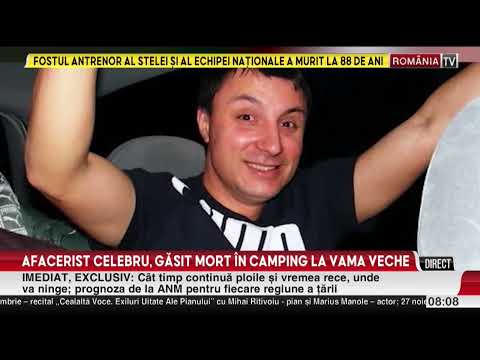 Un cunoscut om de afaceri din Vama veche a fost găsit mort