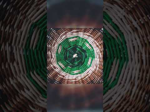 Мои первые работы. Плетение из бумажной лозы.