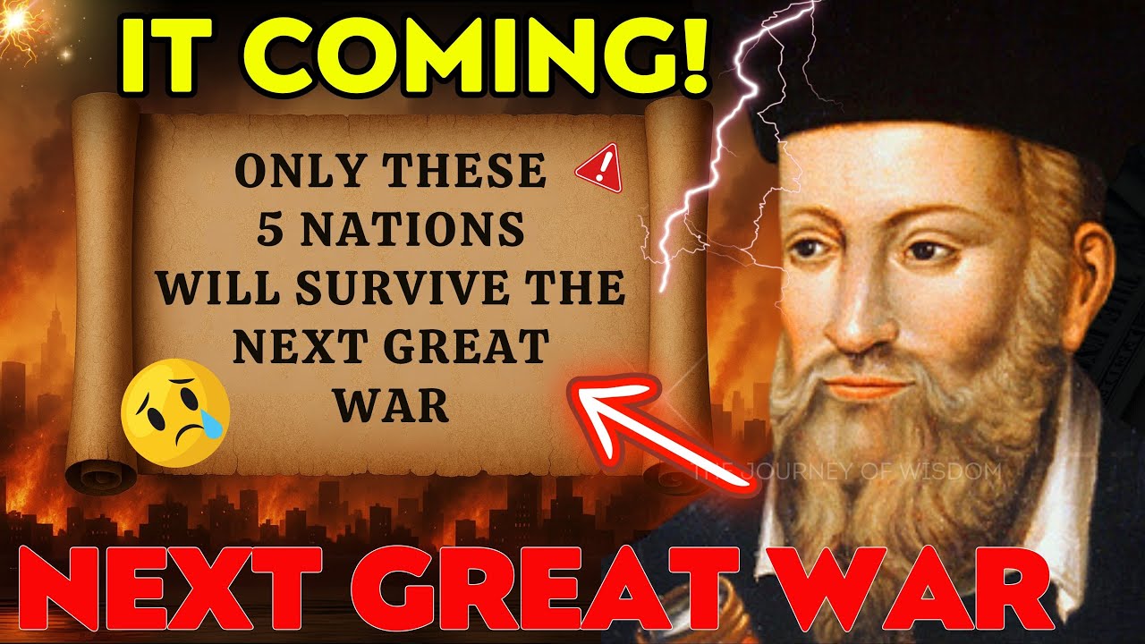 Only These 5 Nations Will Survive the Next Great War — Nostradamus Saw It Coming– Unsolved Mysteries