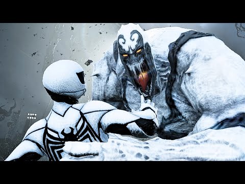 White Symbiote Suit Fights Anti-Venom Transformation - MARVEL Spider-Man 2