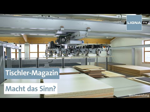 Automatisierte Lager im Tischlerhandwerk | Tischler-Magazin | LIGNA.TV