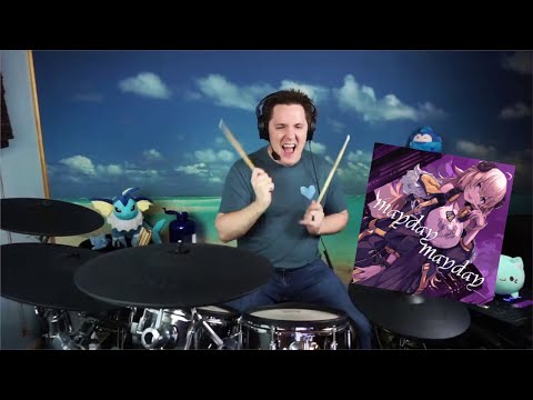 The8BitDrummer - Drum Cover of “mayday、mayday” by Tsunomaki Watame!