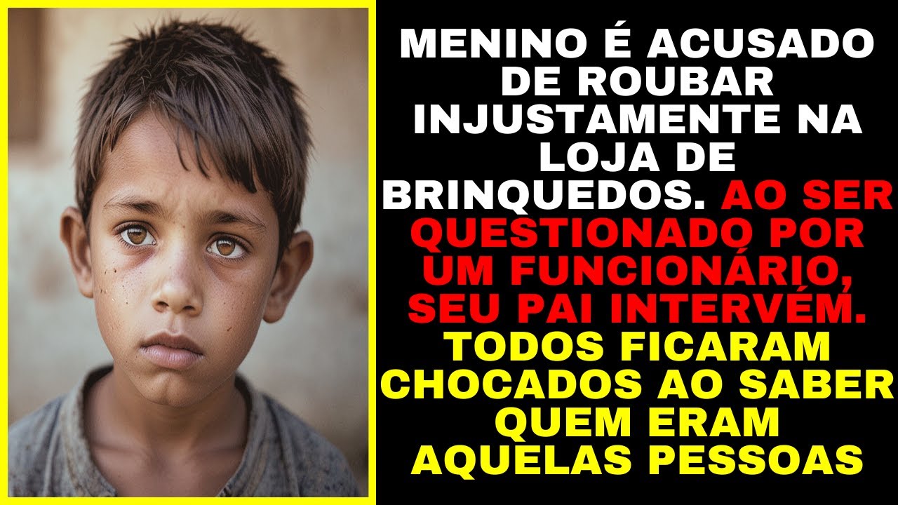 Menino é Acusado de Roubar Em Loja de Brinquedos, o Pai Intervém, o Funcionário Fica Pasmo Ao Saber
