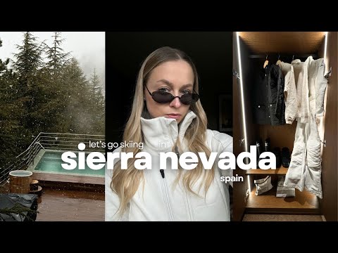 Travel with us to Sierra Nevada, Spain |  Winter ski vlog, luxury hotel, ski vibes & cozy times