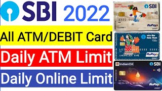 Sbi atm withdrawal limit per day | Sbi atm card withdrawal limit | Sbi debit card withdrawal limit