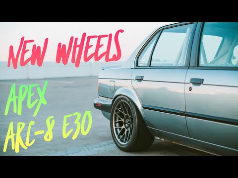 BMW E30 GETS NEW APEX ARC-8 WHEELS