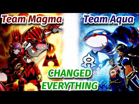 Team Magma und Team Aqua haben Pokémon für immer verändert | Eine Retrospektive