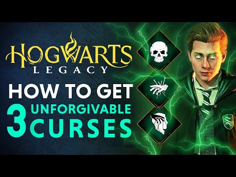 Hogwarts Legacy - How To Get All 3x Unforgivable Curses Fast (Killing Curse)