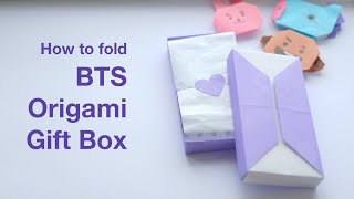 How to fold BTS Origami gift box (Li Kim Goh)