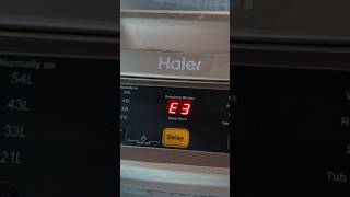 washing machine E3 error code how to fixed #haier #e3