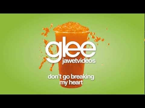 Glee Cast - Don't Go Breaking My Heart (karaoke version)