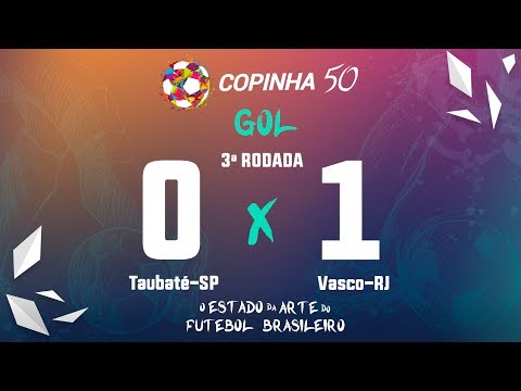 Gol de Taubaté-SP 0 x 1 Vasco da Gama-RJ, Copinha 2019