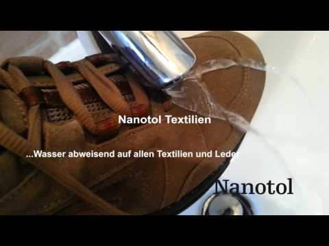 Nanoversiegelung für Textilien - Nanotol Textilien Protector mit Lotuseffekt