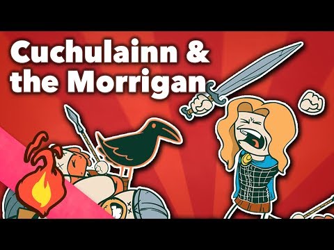 Cuchulainn & the Morrigan - Spurning a Goddess - Irish - Extra Mythology