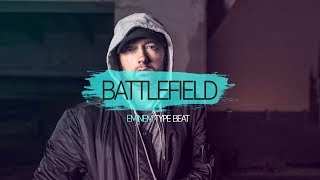 ♛ &quot;Battlefield&quot; - Eminem x B.o.B Type Beat 2018 | Rap Boom Bap Instrumental sound like