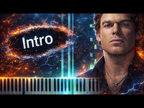 Dexter - Opening Theme Piano Tutorial