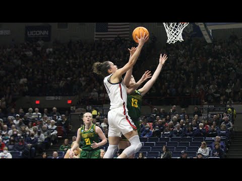 Lou Lopez Sénéchal and Ayanna Patterson: UConn women's basketball postgame (Vermont) - 3/18/23